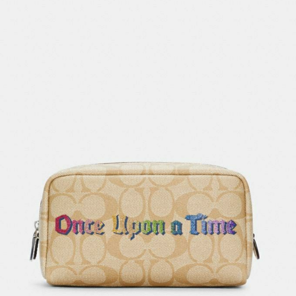 Disney X Coach Small Boxy Cosmetic Case - Picture 1 of 1